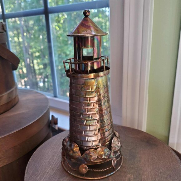Berkeley Designs Metal “You Light Up My Life” Lighthouse Music Box - Picture 3 of 5